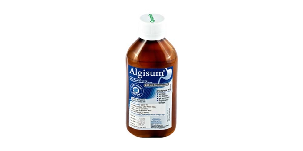 Algisum Mg Mg Ml Oral Suspension Sodium Alginate